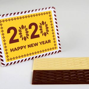 Chocolate Postcard For A Sweet New Year