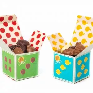A Year of Fun & Games Small Chocolate Apples and Fish